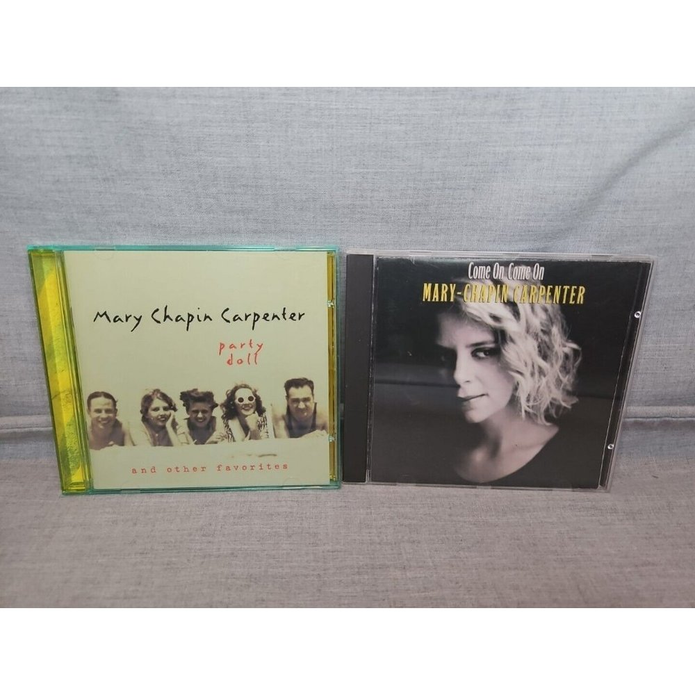 Lot of 2 Mary Chapin Carpenter: Party Doll, Come On Come On